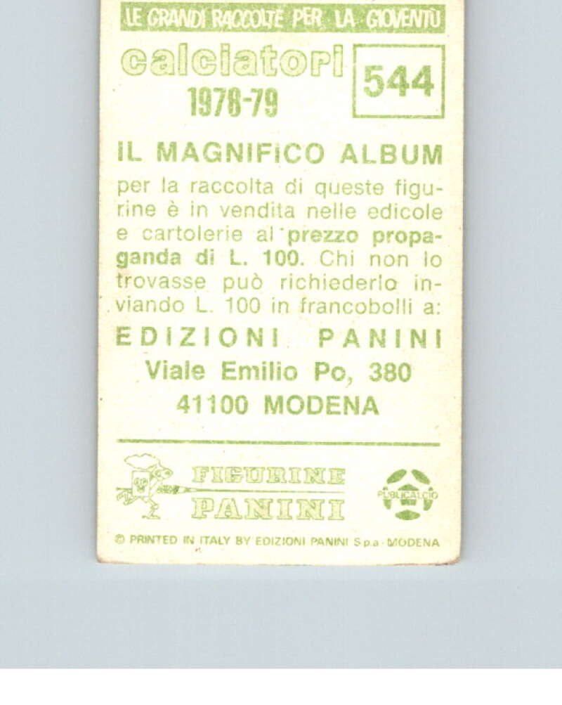 1978-79  Panini Calciatori Soccer #544 Benevento  V28477