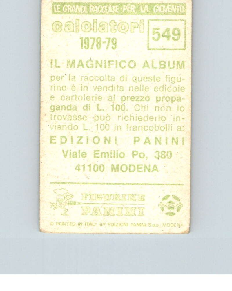 1978-79  Panini Calciatori Soccer #549 Latina  V28481
