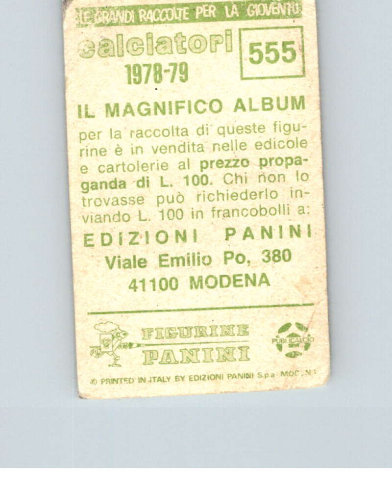 1978-79  Panini Calciatori Soccer #555 Pro Cavese  V28484