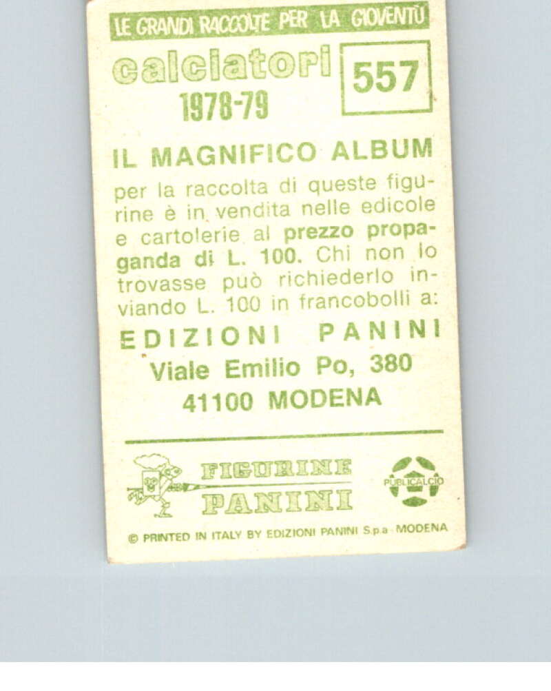 1978-79  Panini Calciatori Soccer #557 Salernitana  V28485