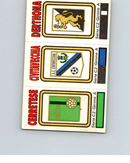1978-79  Panini Calciatori Soccer #561 Cerretese, Civtavecchia, Derthona  V28488