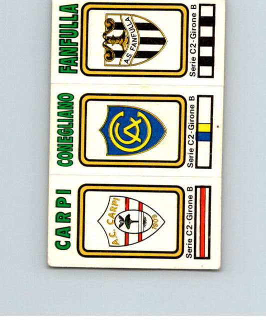 1978-79  Panini Calciatori Soccer #567 Carpi, Conegliano, Fanfulla  V28495