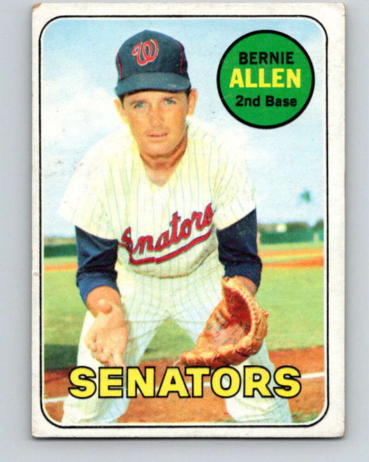 1969 Topps #27 Bernie Allen  Washington Senators  V28508