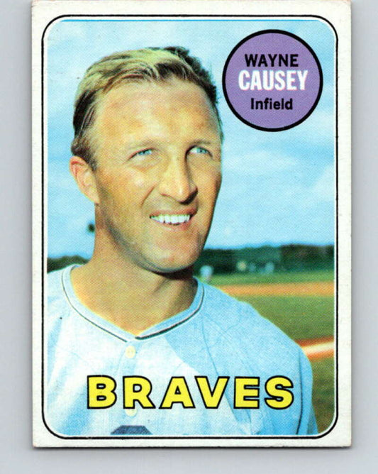 1969 Topps #33 Wayne Causey  Atlanta Braves  V28511