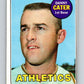 1969 Topps #44 Danny Cater  Oakland Athletics  V28516