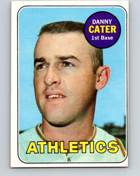 1969 Topps #44 Danny Cater  Oakland Athletics  V28516