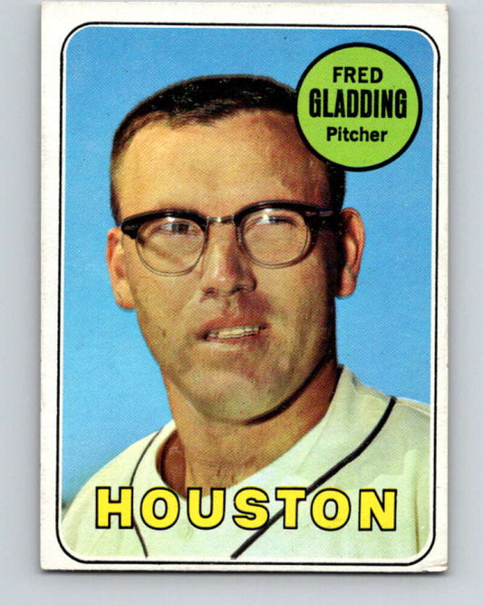1969 Topps #58 Fred Gladding  Houston Astros  V28524