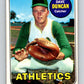 1969 Topps #68 Dave Duncan  Oakland Athletics  V28529