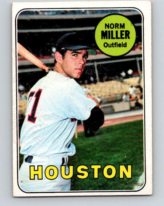 1969 Topps #76 Norm Miller  Houston Astros  V28531