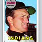 1969 Topps #91 Alvin Dark MG  Cleveland Indians  V28538