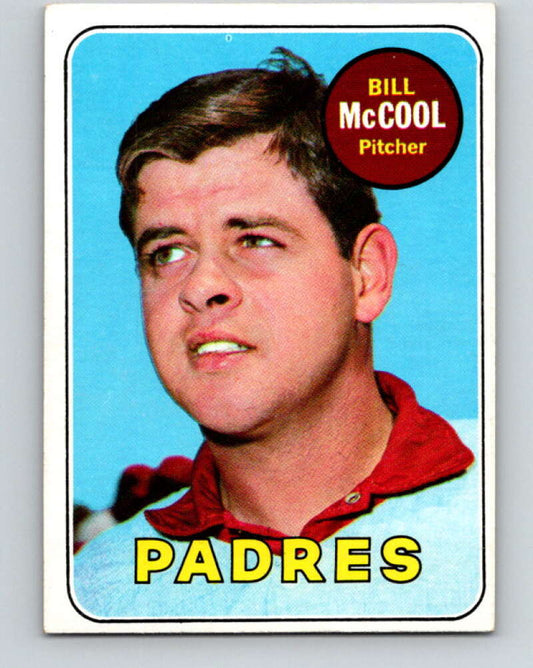 1969 Topps #129 Bill McCool  San Diego Padres  V28550