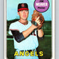 1969 Topps #134 Jim Weaver  California Angels  V28552