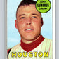 1969 Topps #186 Johnny Edwards  Houston Astros  V28580