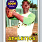 1969 Topps #195 Johnny Odom  Oakland Athletics  V28584