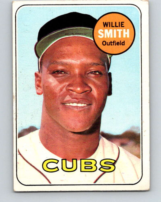1969 Topps #198 Willie Smith  Chicago Cubs  V28587