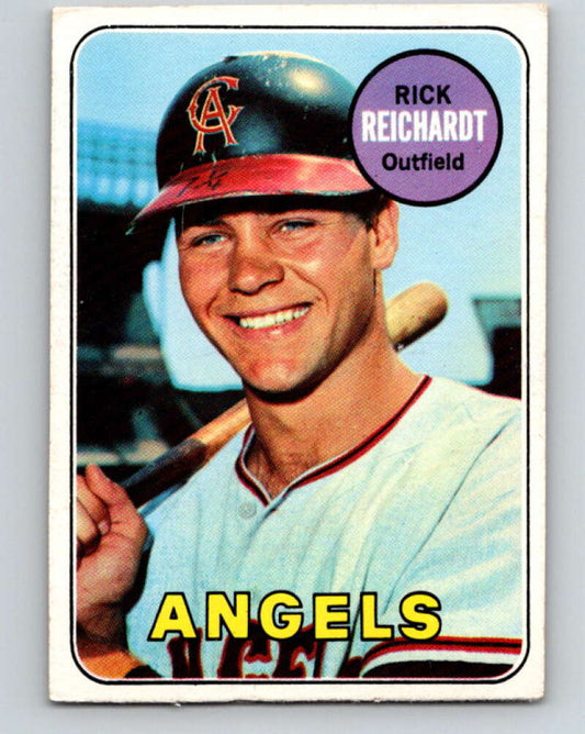 1969 Topps #205 Rick Reichardt  California Angels  V28592