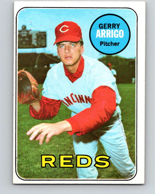 1969 Topps #213 Gerry Arrigo  Cincinnati Reds  V28593