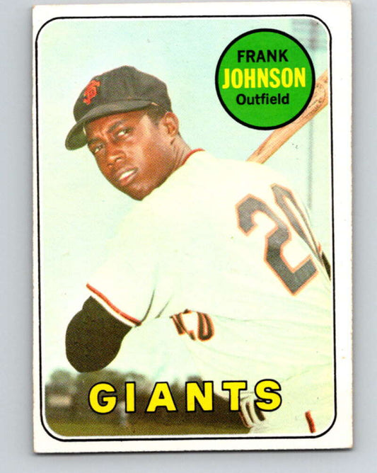 1970 Topps #227 Frank Johnson RC Rookie Giants  V28599