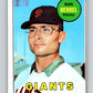 1969 Topps #251 Ron Herbel  San Francisco Giants  V28605