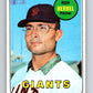 1969 Topps #251 Ron Herbel  San Francisco Giants  V28606