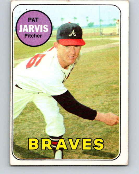1969 Topps #282 Pat Jarvis  Atlanta Braves  V28614