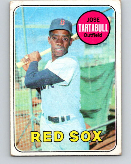 1969 Topps #287 Jose Tartabull  Boston Red Sox  V28618