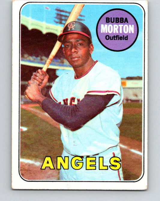 1969 Topps #342 Bubba Morton  California Angels  V28648