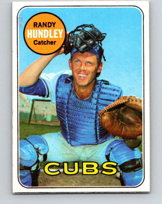 1969 Topps #347 Randy Hundley  Chicago Cubs  V28652