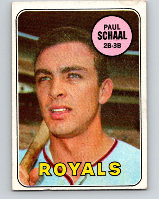 1969 Topps #352 Paul Schaal  Kansas City Royals  V28655