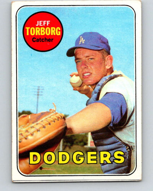 1969 Topps #353 Jeff Torborg  Los Angeles Dodgers  V28657