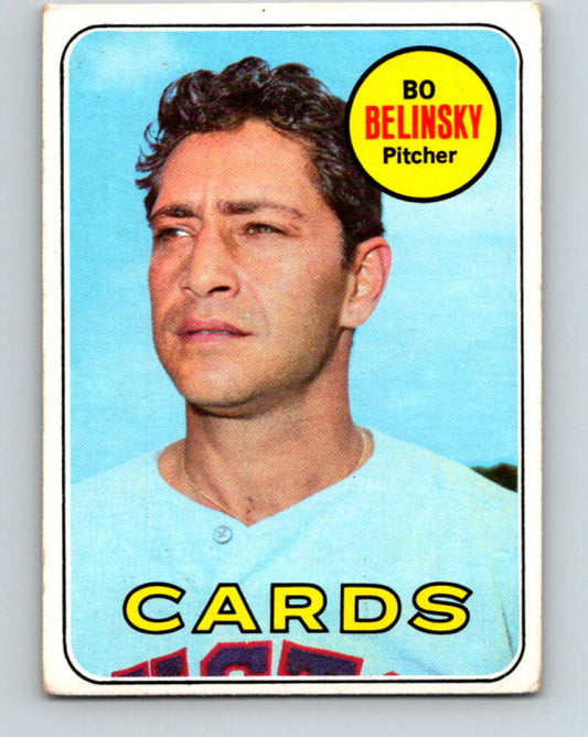 1969 Topps #366 Bo Belinsky  St. Louis Cardinals  V28669