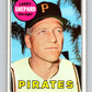 1969 Topps #384 Larry Shepard MG  Pittsburgh Pirates  V28680