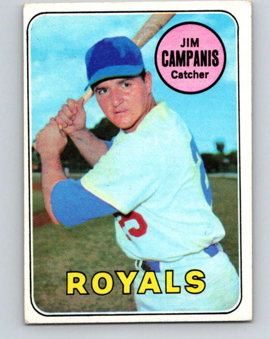 1969 Topps #396 Jim Campanis  Kansas City Royals  V28689