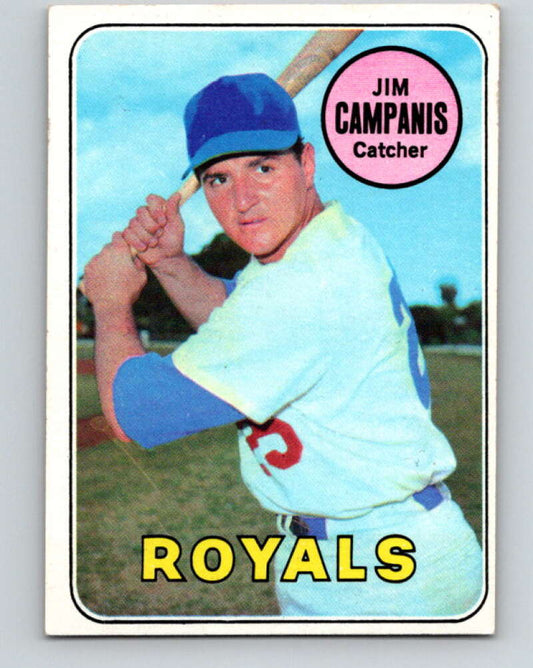 1969 Topps #396 Jim Campanis  Kansas City Royals  V28690