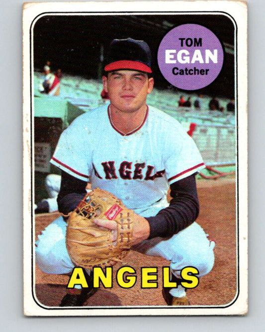1969 Topps #407 Tom Egan  California Angels  V28694