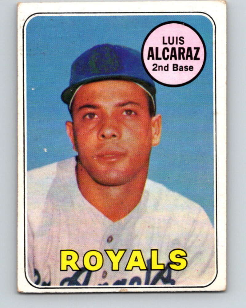 1969 Topps #437 Luis Alcaraz  RC Rookie Kansas City Royals  V28706