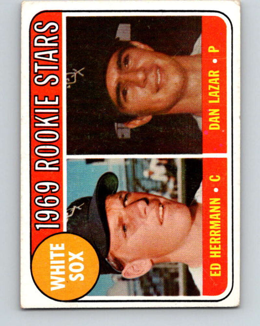 1969 Topps #439 Herrmann/Lazar Rookies RC Rookie  V28707