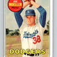 1969 Topps #444 Joe Moeller  Los Angeles Dodgers  V28709