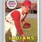 1969 Topps #455 Sonny Siebert  Cleveland Indians  V28714