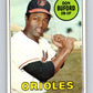 1969 Topps #478 Don Buford  Baltimore Orioles  V28725