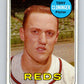 1969 Topps #492 Tony Cloninger  Cincinnati Reds  V28729