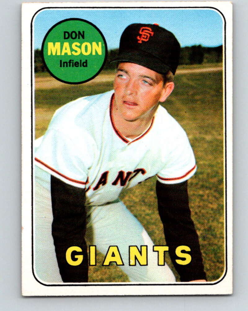 1969 Topps #584 Don Mason  San Francisco Giants  V28762