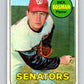 1969 Topps #607 Dick Bosman  Washington Senators  V28766