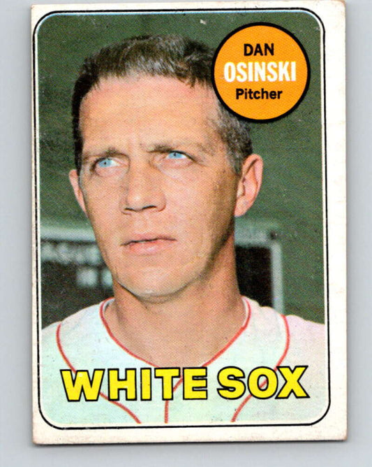 1969 Topps #622 Dan Osinski  Chicago White Sox  V28772