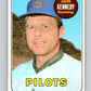1969 Topps #631 John Kennedy  Seattle Pilots  V28774