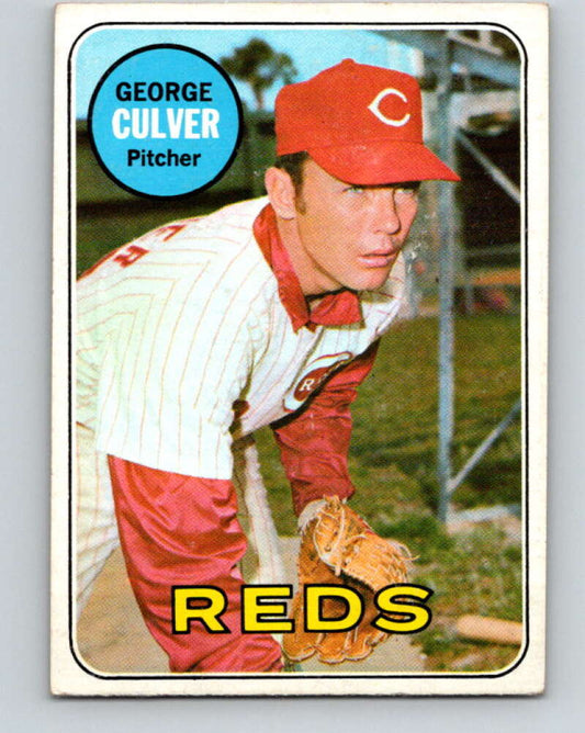 1969 Topps #635 George Culver  Cincinnati Reds  V28776