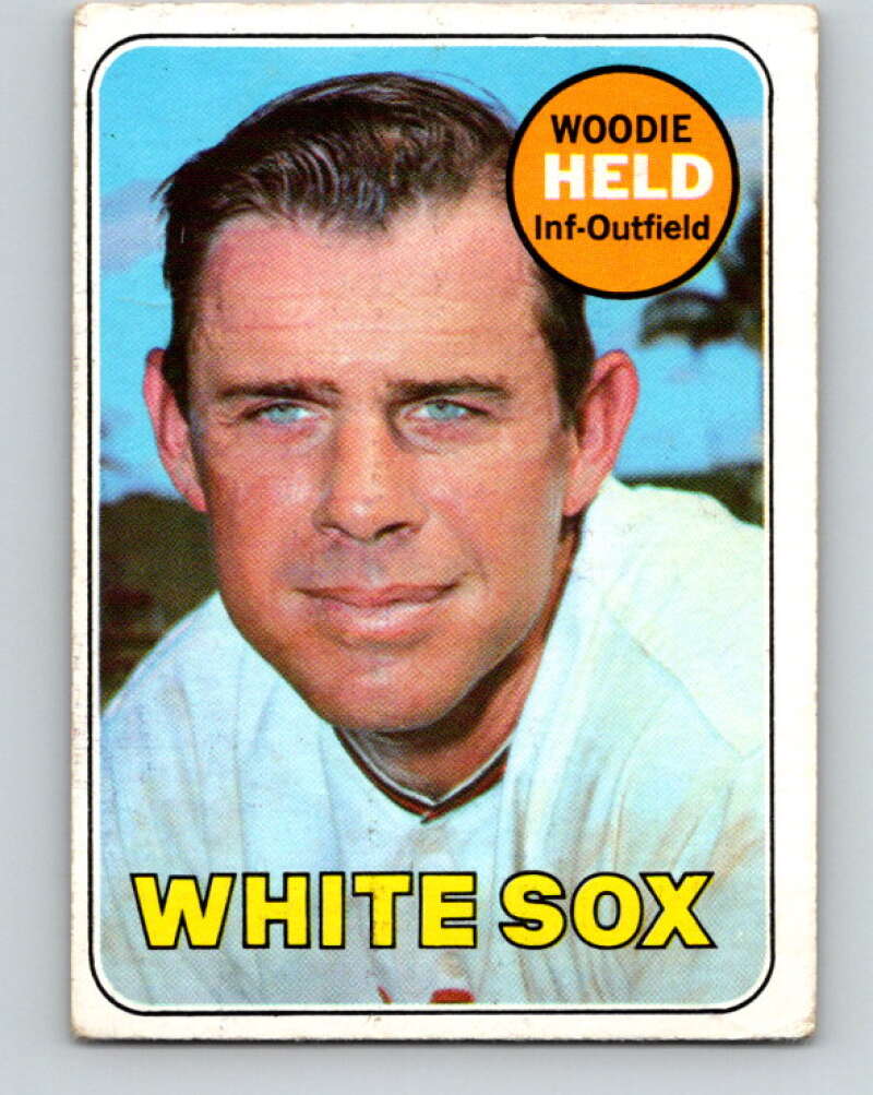 1969 Topps #636 Woodie Held  Chicago White Sox  V28777