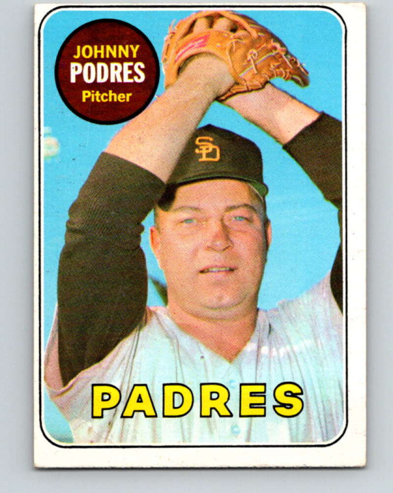 1969 Topps #659 Johnny Podres  San Diego Padres  V28781