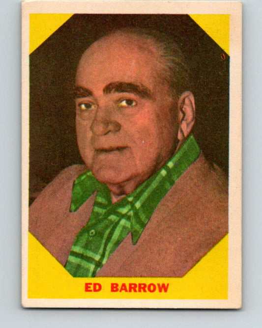 1960 Fleer #23 Ed Barrow   V28782