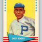 1961 Fleer #8 Chief Bender  Philadelphia Athletics  V28786